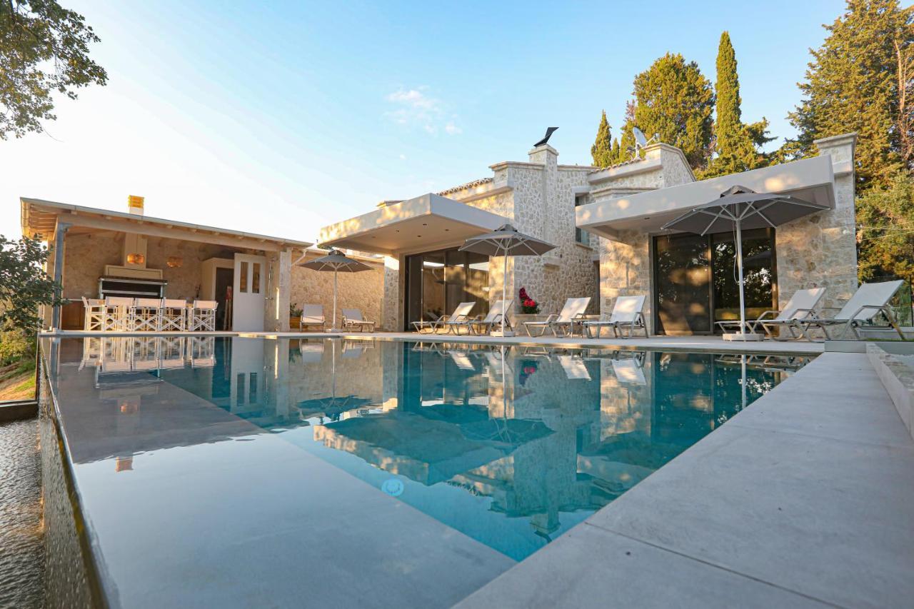 My Mediterranean Corfu Luxury Villa With Private Swimming Pool Kontokali Luaran gambar