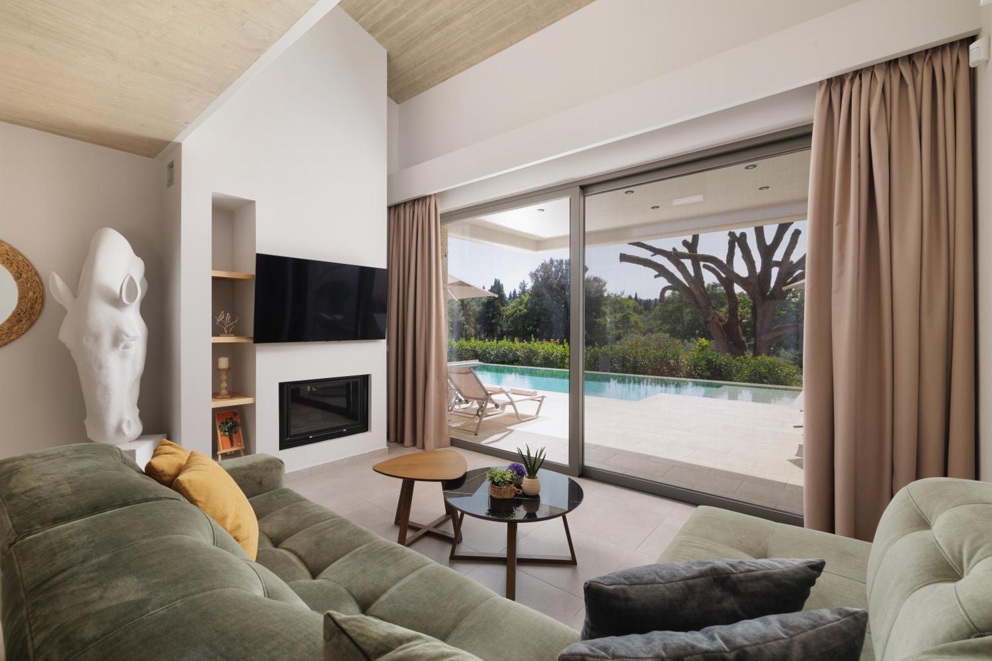 My Mediterranean Corfu Luxury Villa With Private Swimming Pool Kontokali Luaran gambar
