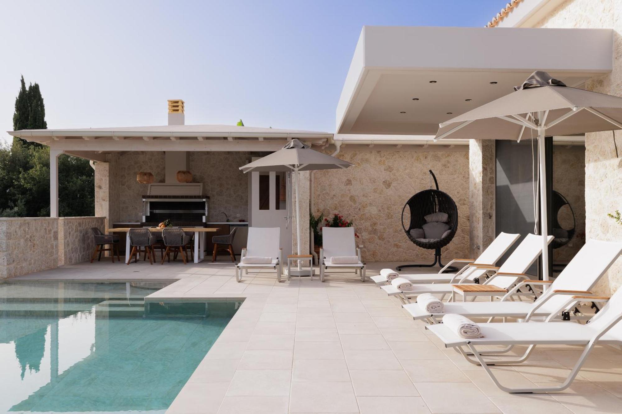 My Mediterranean Corfu Luxury Villa With Private Swimming Pool Kontokali Luaran gambar