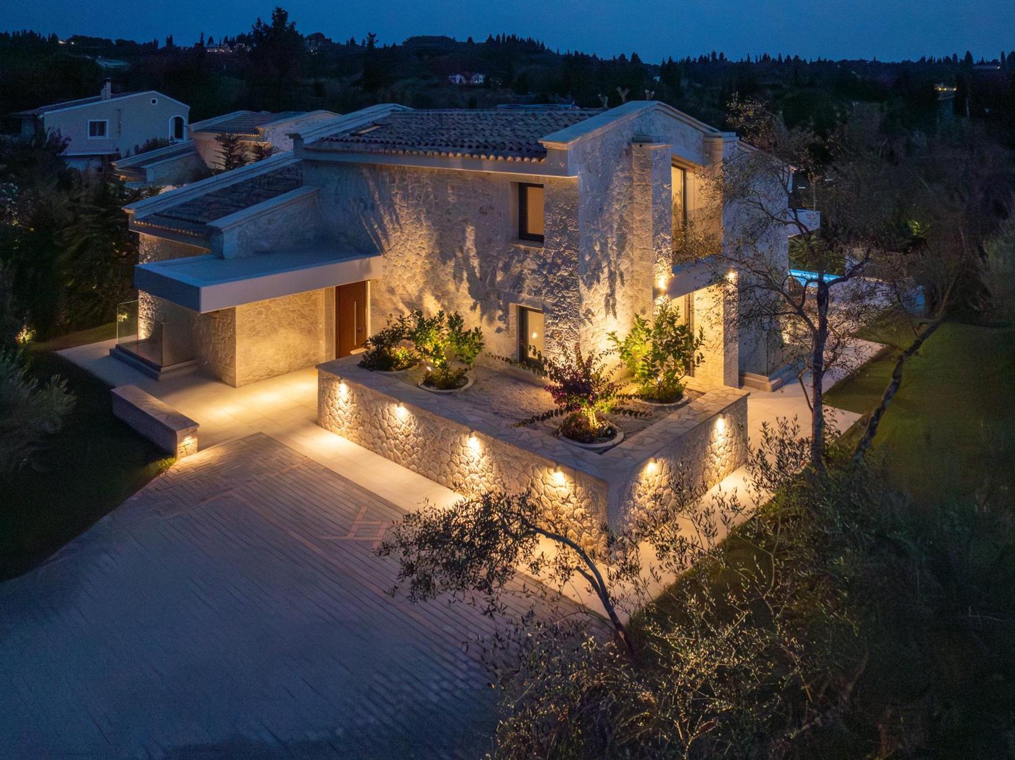 My Mediterranean Corfu Luxury Villa With Private Swimming Pool Kontokali Luaran gambar