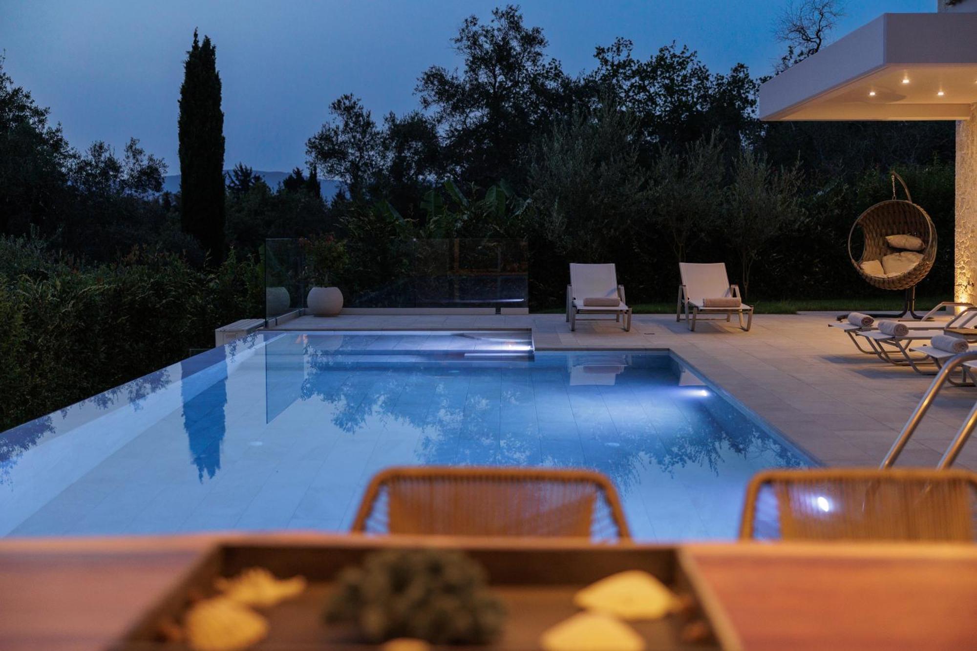 My Mediterranean Corfu Luxury Villa With Private Swimming Pool Kontokali Luaran gambar