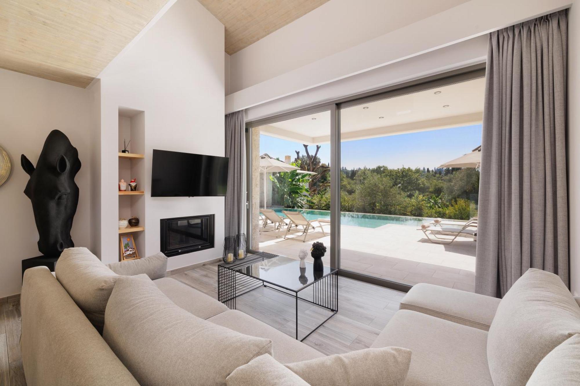 My Mediterranean Corfu Luxury Villa With Private Swimming Pool Kontokali Luaran gambar