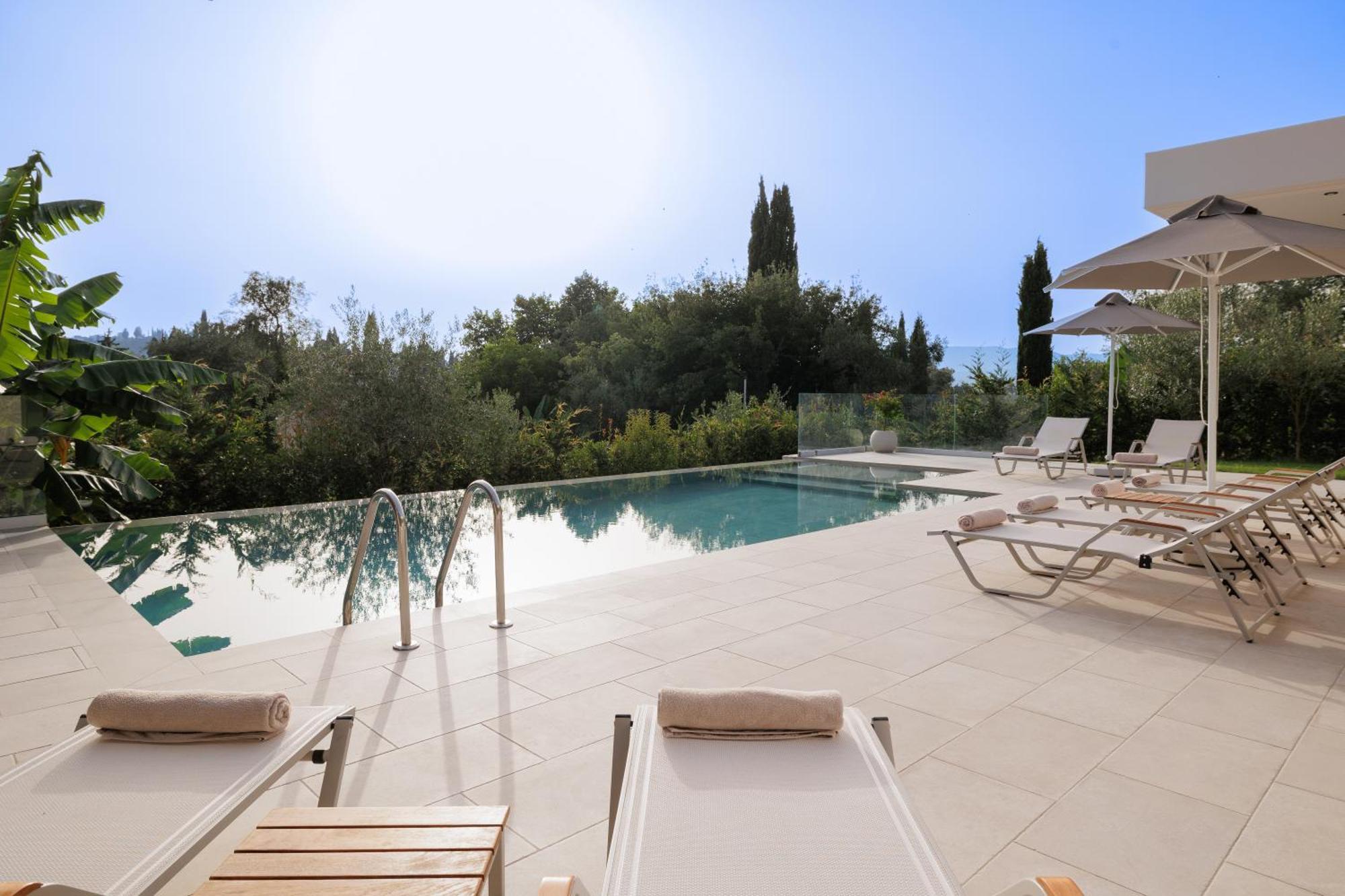My Mediterranean Corfu Luxury Villa With Private Swimming Pool Kontokali Luaran gambar